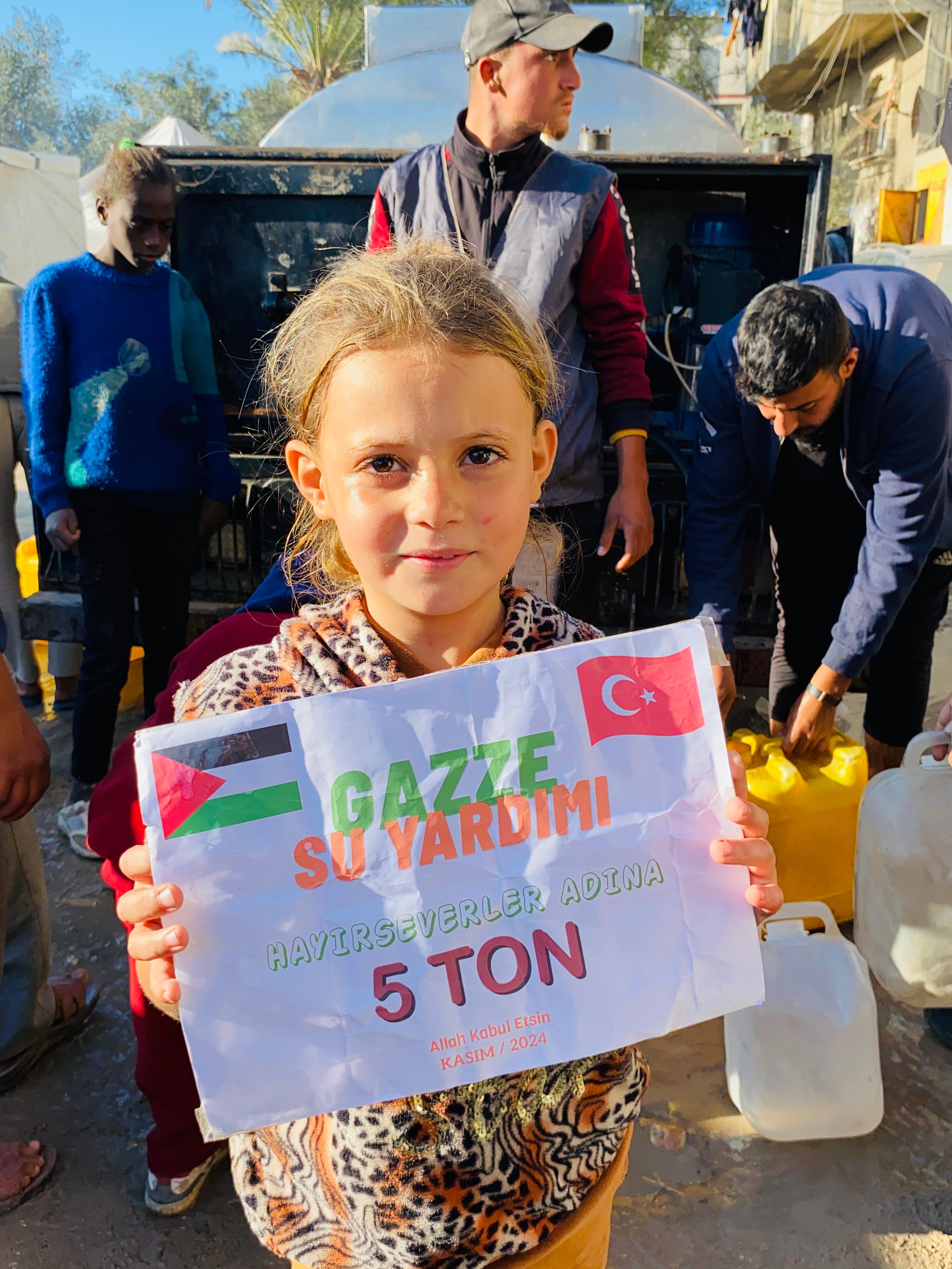 Gazze Su Dağıtımı Yardımı