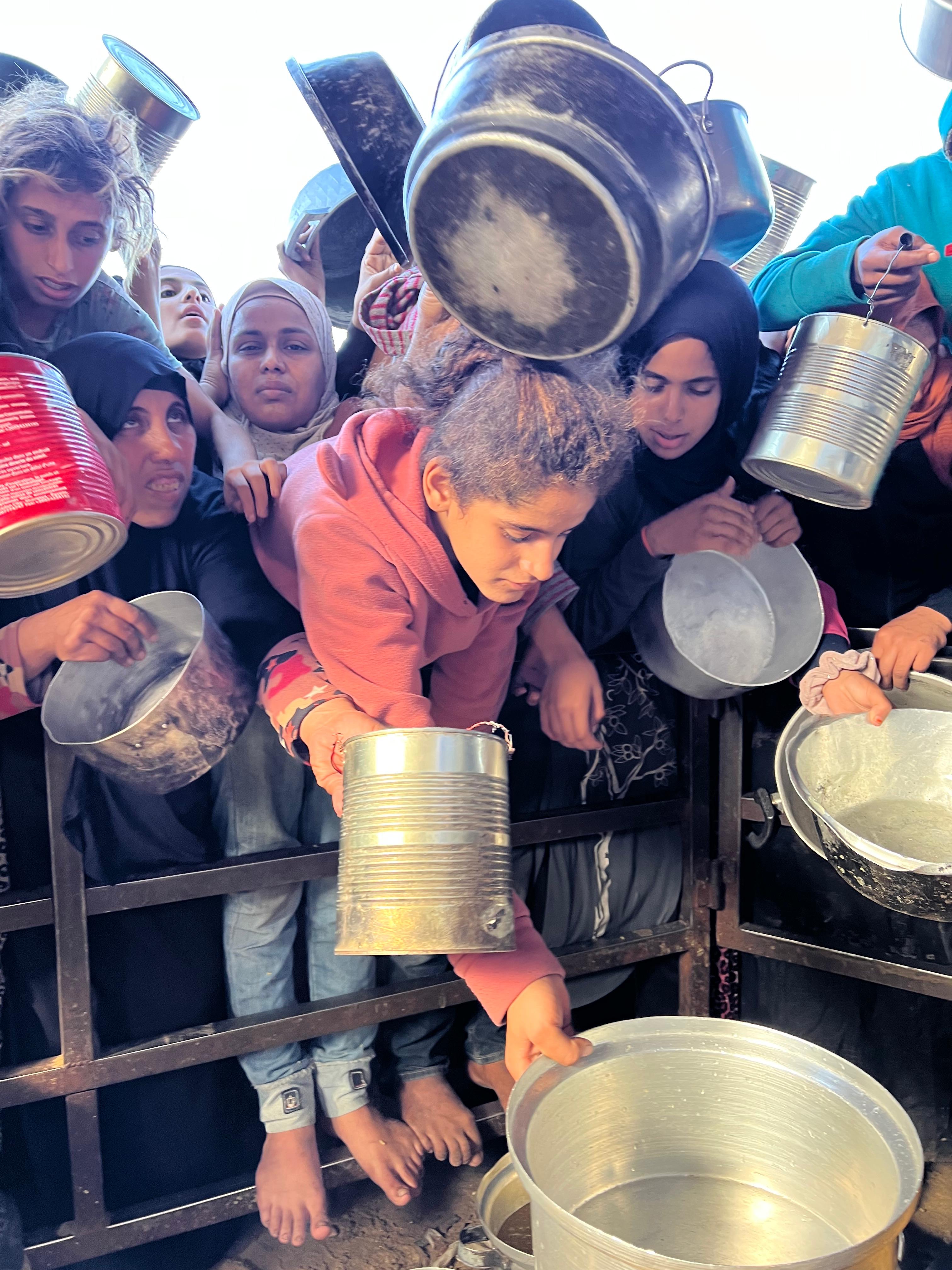 Filistin Gazze Yemek Yardımı